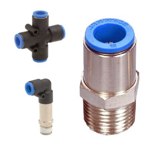 Self Sealing Fittings, Cross Union, Plug Janatics